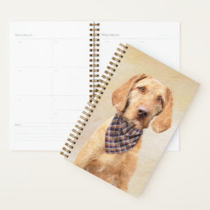 Agenda Pintura em Vizsla com Cabelo Frio - Arte Cachorra