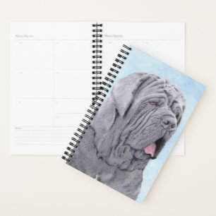 Agenda Pintura Mastiff Neopolita - Arte Canina Original