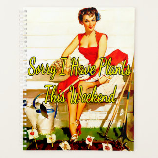 Agenda Pinup Gardening Beauty, de 1950, por Gil Elvgren