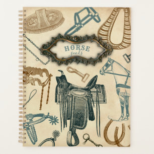 Agenda Pioneer Vintage Horse Goods Planner