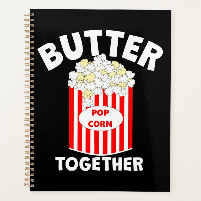 Agenda Pipoca de Filme BUTTER Together (Frente)