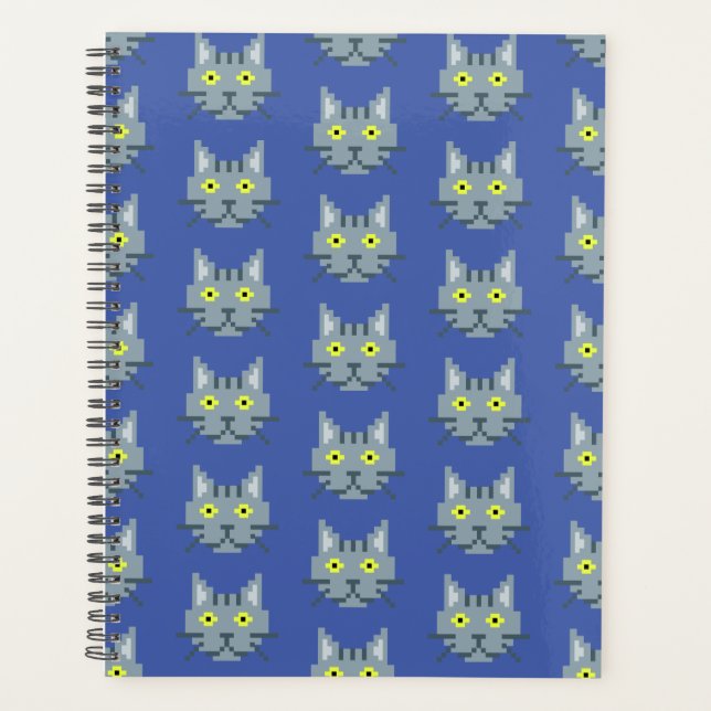 Agenda Pixel Cat Patterno (Frente)