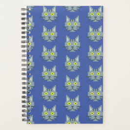 Agenda Pixel Cat Patterno