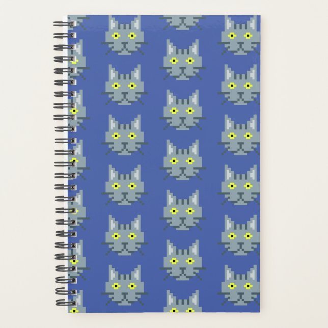 Agenda Pixel Cat Patterno (Frente)