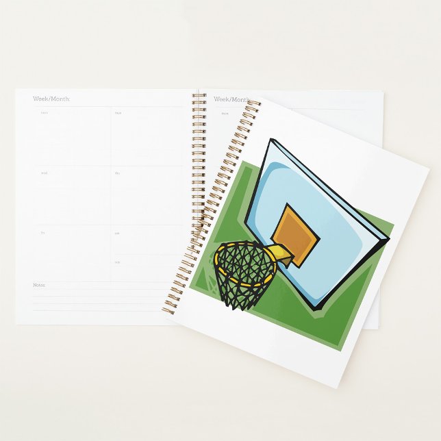 Agenda Placa De Fundo E Rede De Esporte De Basquete (Criador carregado)