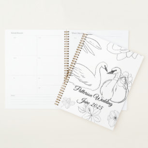 Agenda Planador de Casamentos Swan e Botânico