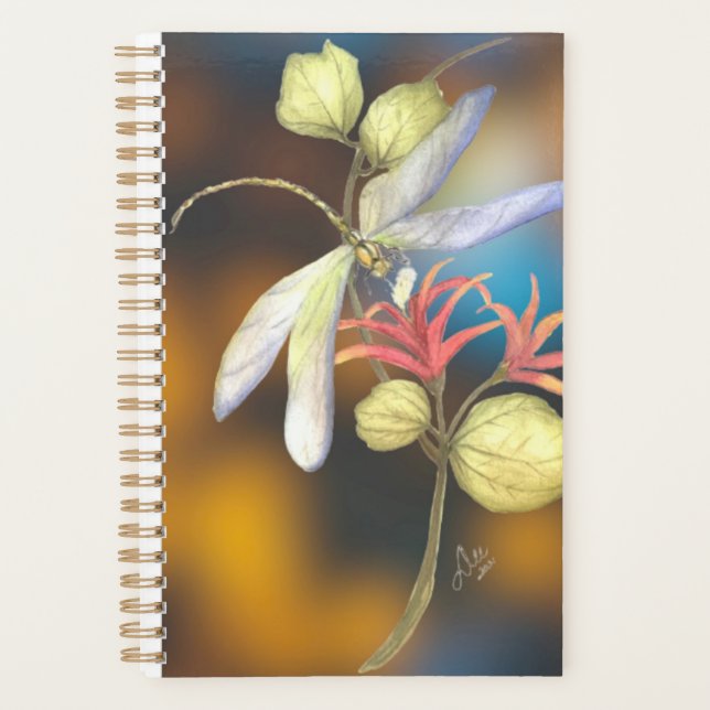 Agenda Planador de Espiral de Dragonfly (Frente)