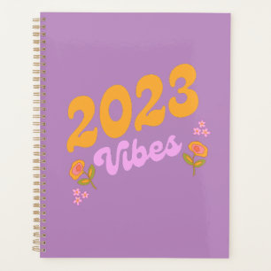 Agenda Planeador Anual 2023 Retro Vibes