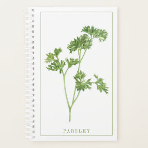 Agenda Planeador/Calendário FRESH PARSLEY 5.5x8.5