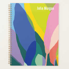 Agenda Planeador Colorido de Víbios Tropicais