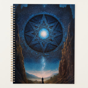 Agenda Planeador de Arte de Paisagem Visionária Surreal