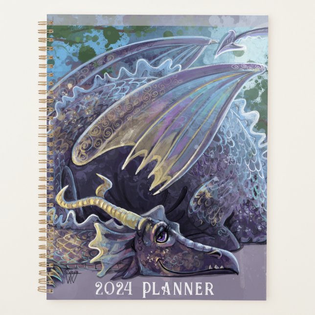 Agenda Planeador de Arte do Dragão Ligado (Frente)