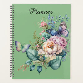Agenda Planeador de Borboletas e Flores