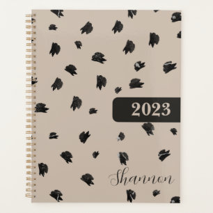 Agenda Planeador de calendário gentil da Moca 2023