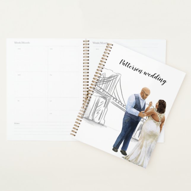 Agenda Planeador de Casamento da Noiva de Nova Iorque (Exibição)