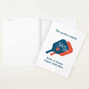 Agenda Planeador de casamento da Pickleball para o jogo p
