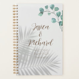 Agenda Planeador de Casamento Eucalyptus Watercolor