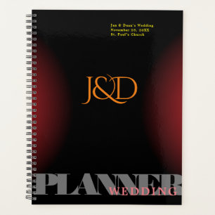 Agenda Planeador de Casamento Monograma