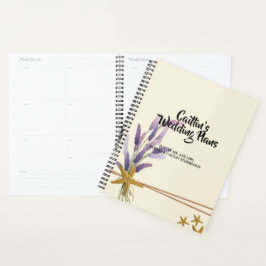 Agenda Planeador de Casamento Simples de Peixe-Estrelo bo
