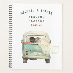 Agenda Planeador de Casamentos Personalizados da Modern W