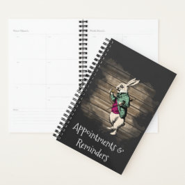 Agenda Planeador de Casas Brancas do Wonderland