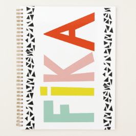 Agenda Planeador de Cores Fika