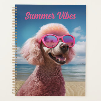 Agenda Planeador de Diversão Tropical de Paraíso Rosa