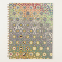 Planeador de Estrelas Persa Azul e Rosa