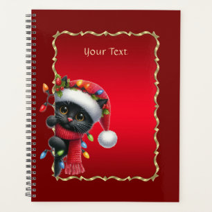 Agenda Planeador de Férias Negras de Natal