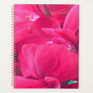 Agenda Planeador de Flores Rosa
