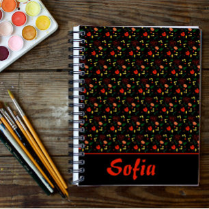 Agenda Planeador de flores silvestres de papoila floral d