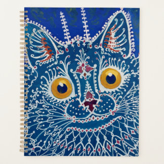 Agenda Planeador de gatos azuis