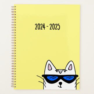 Agenda Planeador de gatos grandes de 8,5" x 11"