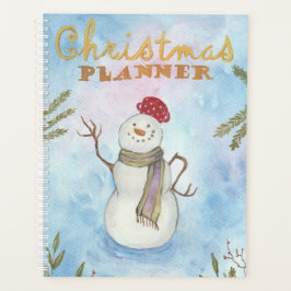 Agenda Planeador de Natal Snowman