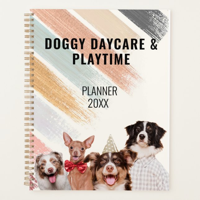 Agenda Planeador de Negócios do Cachorro (Frente)