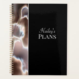 Agenda Planeador de Nomes de Personalização Floral Modern