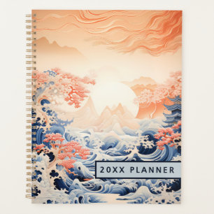 Agenda Planeador de Paisagem Tradicional Japonês