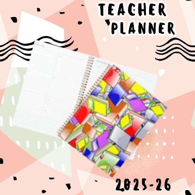 Agenda Planeador de Papel de Carteira de Padrão de Leitur (Criador carregado)