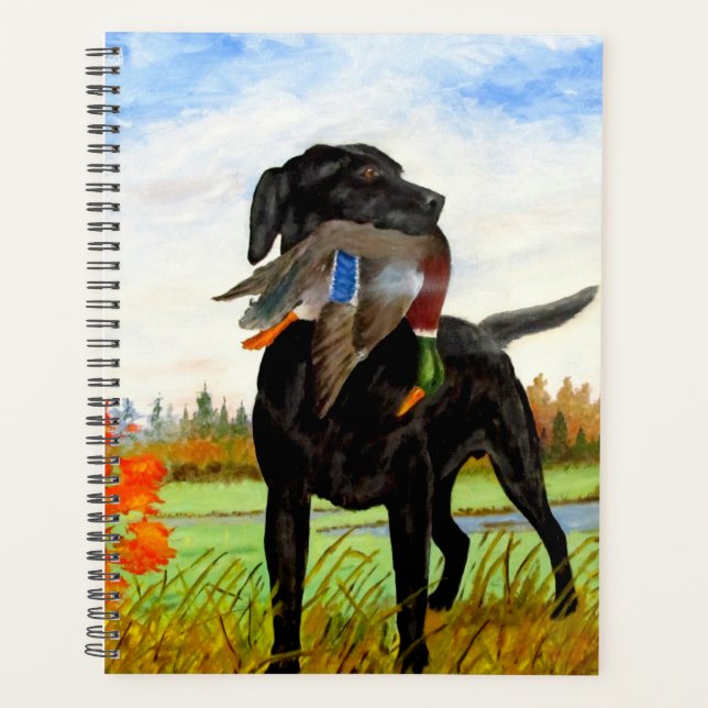 Agenda Planeador de Pintura de Cachorros (Frente)