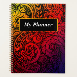 Agenda Planeador de Portas de Meus Dias de Cor
