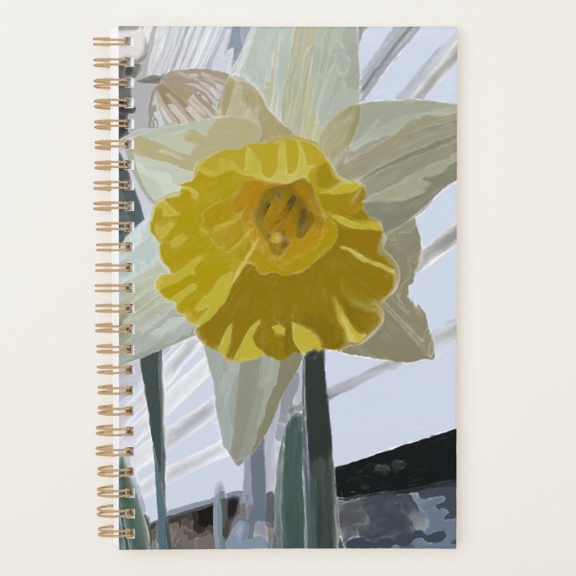 Agenda Planeador de Retratos Daffodil 5,5"x8,5" (Frente)