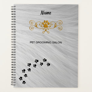 Agenda Planeador de salões de limpeza de cães
