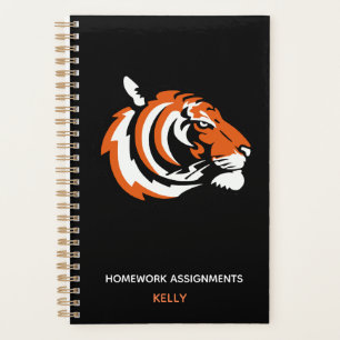 Agenda Planeador Diário de Estudantes de Tigre