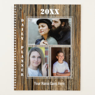 Agenda Planeador Diário de Fotos Masculinos - HAMbWG - De