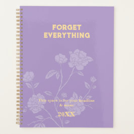 Agenda Planeador Diário Minimalista - Elegante e Engraçad