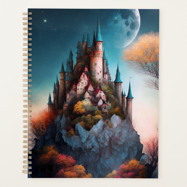 Agenda Planeador do Castelo de Fantasia Magical (Frente)
