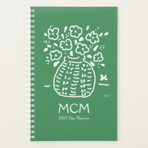 Agenda Planeador do Dia de Posse Verde Pequena