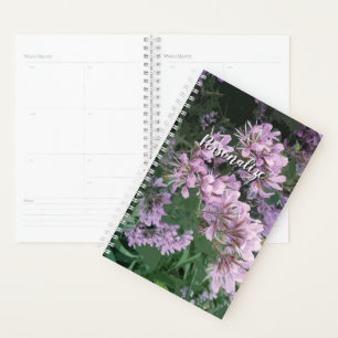 Agenda Planeador espiral personalizado com impressão de f