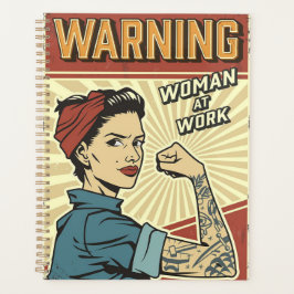 Agenda Planeador feminino vintage e retrô