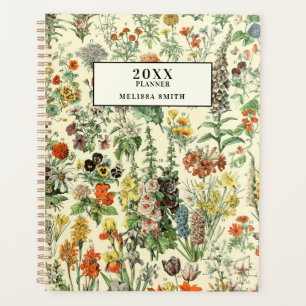 Agenda Planeador Floral Botânico